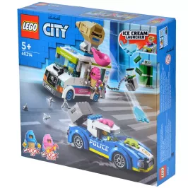 Конструктор LEGO City: Погоня полиции за грузовиком с мороженым 60314 картинка 372797 - МосИгра